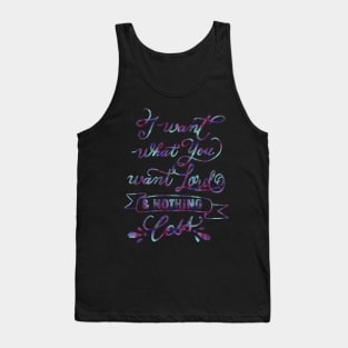 I want what you want Lord - Lauren Daigle Christian music lyrics seek you first Tank Top